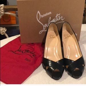 Size 7 Louboutin heels